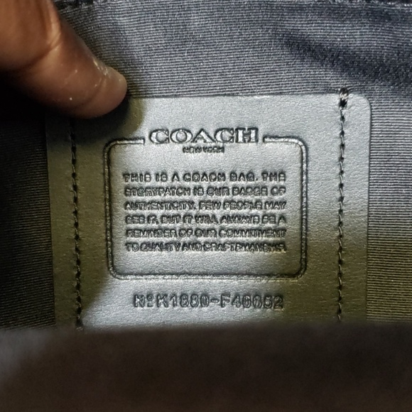 Coach Dark Camo Bookbag - Picture 4 of 4